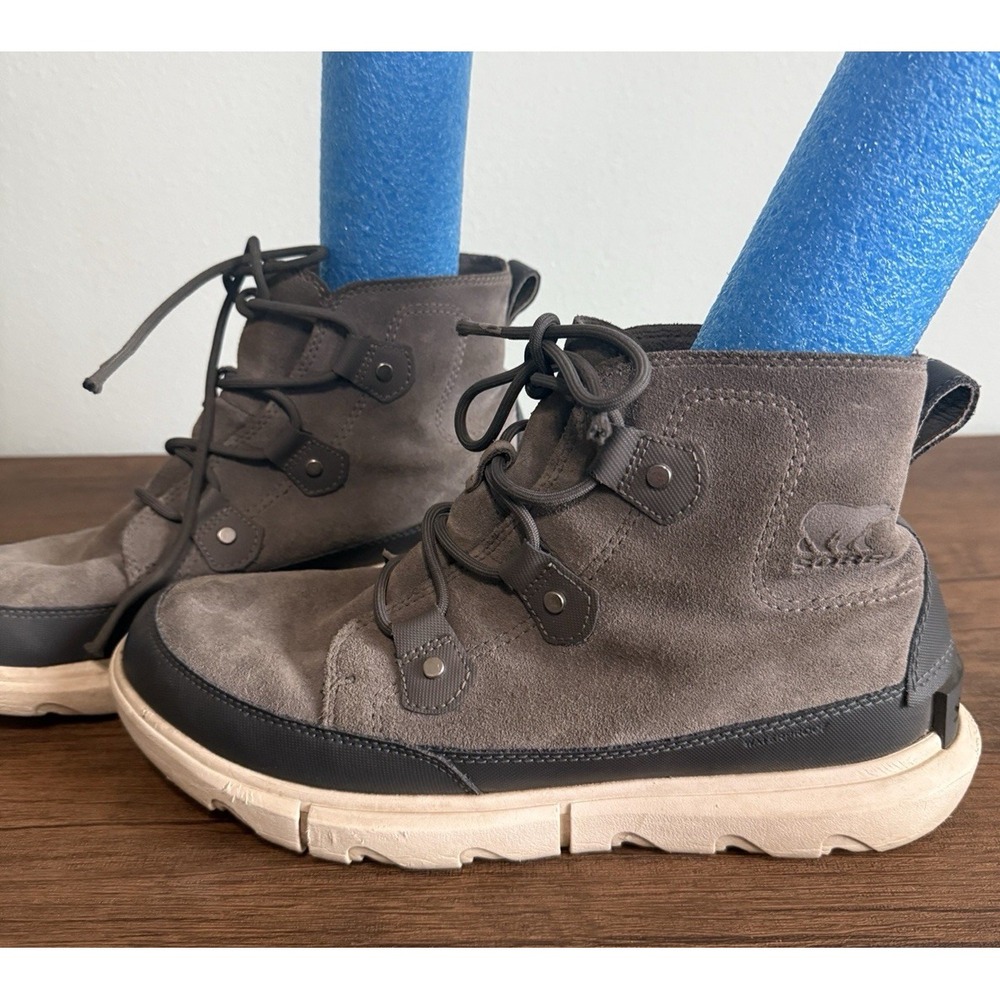 Sorel Womens Explorer II Jaon boots grey size 10 waterproof LL4731-052